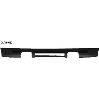 Bastuck Heckschürzen-Ansatz mit Ausschnitt für 2x Doppel Endrohr für OPEL ASTRA H GTC (L08) 1.9 CDTi - 110 KW / OLAH-HE2