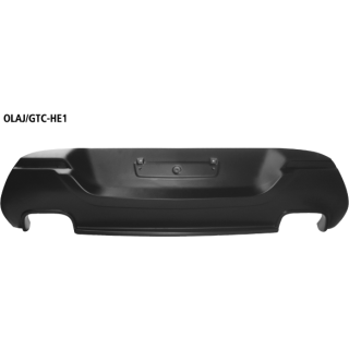 Bastuck Heckschürzeneinsatz mit Ausschnitt für 2x Einfach-Endrohr LH+RH für OPEL ASTRA GTC J 1.4 - 103 KW / OLAJ/GTC-HE1