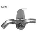 Bastuck Mittelschalldämpfer für OPEL ASTRA J...