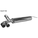 Bastuck Endschalldämpfer mit Doppel-Endrohr mit...