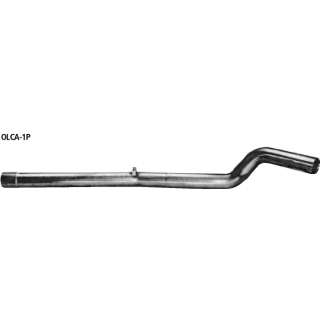 Bastuck Ersatzrohr für Vorschalldämpfer ohne Zulassung für OPEL CORSA A CC (93_, 94_, 98_, 99_) 1.0 - 33 KW / OLCA-1P