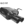 Bastuck Endschalldämpfer mit Doppel-Endrohr 2x Ø 76 mm für OPEL CORSA C (F08, F68) 1.7 CDTI - 74 KW / OLCC-76T