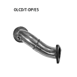 Bastuck Turboabgangsrohr ohne Zulassung Fzg. mit Euro 5 Norm für OPEL CORSA D 1.6 Turbo - 110 KW / OLCD/T-DP/E5