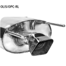 Bastuck Endschalldämpfer mit Einfach-Endrohr in...