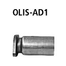 Bastuck Adapter Komplettanlage auf Kat 4 Zyl. Benziner...