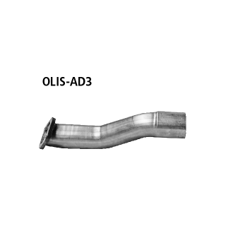Bastuck Adapter Komplettanlage auf Kat für OPEL INSIGNIA 2.0 Turbo 4x4 - 162 KW / OLIS-AD3