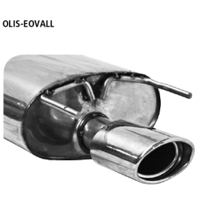Bastuck Endschalldämpfer mit Einfach-Endrohr Oval 120x 80 mm LH für OPEL INSIGNIA Caravan 2.0 Turbo - 162 KW / OLIS-EOVALL