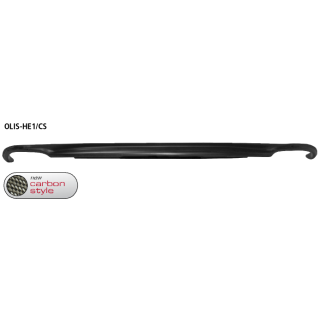 Bastuck Heckschürzeneinsatz für 2x Doppel-Endrohr für OPEL INSIGNIA Stufenheck 2.8 V6 Turbo 4x4 - 191 KW / OLIS-HE1/CS