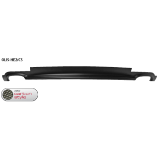 Bastuck Heckschürzeneinsatz für 2x Doppel-Endrohr für OPEL INSIGNIA Caravan 2.0 CDTI - 88 KW / OLIS-HE2/CS